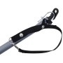 Remolque para bicicletas negro y gris 65 kg von , Fahrradanhänger - Ref: Foro24-92590, Preis: 157,57 €, Rabatt: %
