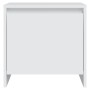 Mesita de noche madera de ingeniería blanco 45x34x44,5 cm by , Nightstands - Ref: Foro24-809863, Price: 37,91 €, Discount: %