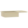 Fregadero de cocina de granito con un seno beige de , Fregaderos - Ref: Foro24-144852, Precio: 174,49 €