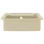 Fregadero de cocina de granito con un seno beige de , Fregaderos - Ref: Foro24-144852, Precio: 174,49 €