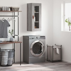 Comprar Armario de pared gris Sonoma 34,5x34x90 cm