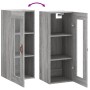 Armario de pared gris Sonoma 34,5x34x90 cm de , Aparadores - Ref: Foro24-828890, Precio: 38,39 €