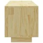 Mueble de TV de madera maciza de pino 110x30x33,5 cm de vidaXL, Muebles TV - Ref: Foro24-809888, Precio: 52,62 €, Descuento: %