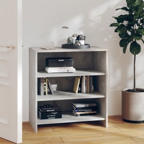 Aparador de madera contrachapada gris hormigón 70x40,5x75 cm von , Sideboards - Ref: Foro24-809759, Preis: 64,37 €, Rabatt: -5%%