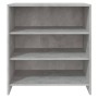 Aparador de madera contrachapada gris hormigón 70x40,5x75 cm by , Sideboards - Ref: Foro24-809759, Price: 64,37 €, Discount: %