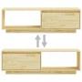 TV-Schrank aus massivem Kiefernholz, 110 x 30 x 33,5 cm von vidaXL, TV-Möbel - Ref: Foro24-809888, Preis: 53,29 €, Rabatt: %