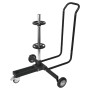Carpoint Soporte móvil para ruedas con cubierta aluminio negro by , Vehicle storage and loading - Ref: Foro24-439322, Price: ...