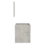 Armario de baño con espejo madera de ingeniería gris hormigón von , Badezimmermöbel - Ref: Foro24-804867, Preis: 67,86 €, Rab...