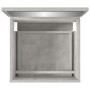 Armario de baño con espejo madera de ingeniería gris hormigón von , Badezimmermöbel - Ref: Foro24-804867, Preis: 67,86 €, Rab...