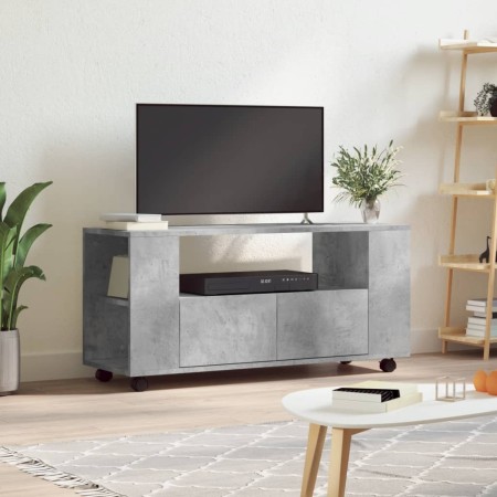 Mueble de TV madera de ingeniería gris hormigón 102x34,5x43 cm by , TV Furniture - Ref: Foro24-833746, Price: 74,61 €, Discou...