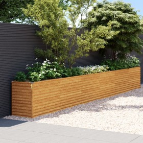 Jardinera acero corten 578x50x69 cm de , Maceteros y jardineras - Ref: Foro24-151989, Precio: 203,85 €, Descuento: %
