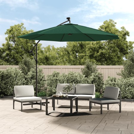Tela de repuesto para sombrilla voladiza verde 350 cm von , Stoffe für Regenschirme und Markisen - Ref: Foro24-313811, Preis:...