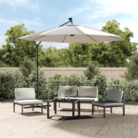 Tela de repuesto para sombrilla voladiza blanco arena 350 cm von , Stoffe für Regenschirme und Markisen - Ref: Foro24-313813,...