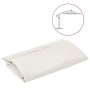 Tela de repuesto para sombrilla voladiza blanco arena 350 cm von , Stoffe für Regenschirme und Markisen - Ref: Foro24-313813,...