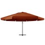 Sombrilla de jardín con palo de aluminio terracota 600 cm by , Umbrellas - Ref: Foro24-47375, Price: 265,06 €, Discount: %