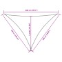 Toldo de vela triangular tela Oxford verde oscuro 5x5x6 m | Foro24.es | Tu tienda online para hogar, jardín y más Foro24.es
