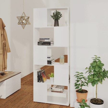 Librería separador madera contrachapada blanco 60x24x155 cm von , Bücherregale und Regale - Ref: Foro24-809089, Preis: 76,13 ...