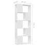 Librería separador madera contrachapada blanco 60x24x155 cm von , Bücherregale und Regale - Ref: Foro24-809089, Preis: 76,13 ...