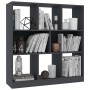 Estantería librería madera contrachapada gris 97,5x29,5x100cm by , Bookcases and shelves - Ref: Foro24-800173, Price: 76,01 €...