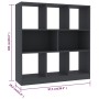 Estantería librería madera contrachapada gris 97,5x29,5x100cm by , Bookcases and shelves - Ref: Foro24-800173, Price: 76,01 €...