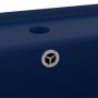 Lavabo cuadrado rebosadero cerámica azul oscuro mate 41x41cm by , Sinks - Ref: Foro24-146946, Price: 93,44 €, Discount: %