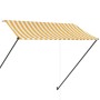 Toldo retráctil con LED amarillo y blanco 300x150 cm de , Toldos - Ref: Foro24-145911, Precio: 63,65 €, Descuento: -5%%