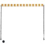 Toldo retráctil con LED amarillo y blanco 300x150 cm de , Toldos - Ref: Foro24-145911, Precio: 63,65 €, Descuento: -5%%