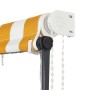 Toldo retráctil con LED amarillo y blanco 300x150 cm de , Toldos - Ref: Foro24-145911, Precio: 63,65 €, Descuento: -5%%