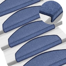 Alfombrillas de escalera 10 unidades azul 65x24x4 cm de , Alfombrillas para escalones - Ref: Foro24-149765, Precio: 49,23 €, ...