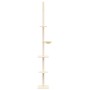 Árbol rascador para gatos de suelo a techo crema 263,5-289,5 cm von , Katzenmöbel - Ref: Foro24-171708, Preis: 84,91 €, Rabat...