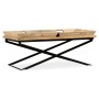 Mesa de centro de madera maciza de mango 110x55x42 cm von , Couchtisch - Ref: Foro24-244898, Preis: 235,26 €, Rabatt: %