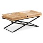 Mesa de centro de madera maciza de mango 110x55x42 cm von , Couchtisch - Ref: Foro24-244898, Preis: 235,26 €, Rabatt: %