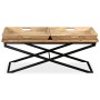 Mesa de centro de madera maciza de mango 110x55x42 cm von , Couchtisch - Ref: Foro24-244898, Preis: 235,26 €, Rabatt: %