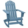 Silla mecedora de jardín Adirondack madera maciza de abeto azul by , Garden chairs - Ref: Foro24-315885, Price: 104,12 €, Dis...