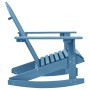 Silla mecedora de jardín Adirondack madera maciza de abeto azul by , Garden chairs - Ref: Foro24-315885, Price: 104,12 €, Dis...