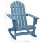 Silla mecedora de jardín Adirondack madera maciza de abeto azul by , Garden chairs - Ref: Foro24-315885, Price: 104,12 €, Dis...