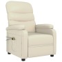 Sillón de masaje eléctrico cuero sintético crema von , Elektrische Massagesessel - Ref: Foro24-3073678, Preis: 240,57 €, Raba...