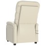 Sillón de masaje eléctrico cuero sintético crema von , Elektrische Massagesessel - Ref: Foro24-3073678, Preis: 240,57 €, Raba...