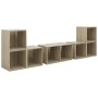 Muebles de salón 6 piezas madera de ingeniería roble Sonoma von , TV-Möbel - Ref: Foro24-3080054, Preis: 118,51 €, Rabatt: %