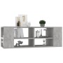 Mueble pared TV madera contrachapada gris hormigón 102x35x35 cm | Foro24.es | Tu tienda online para hogar, jardín y más Foro24.es