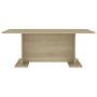 Mesa de centro madera contrachapada roble Sonoma 103,5x60x40 cm von , Couchtisch - Ref: Foro24-806843, Preis: 40,03 €, Rabatt: %