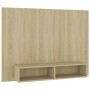 Mueble TV pared madera contrachapada roble Sonoma 120x23,5x90cm von , TV-Möbel - Ref: Foro24-808272, Preis: 60,90 €, Rabatt: %