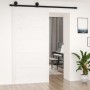 Puerta de granero madera maciza pino blanca 100x1,8x204,5 cm de , Puertas - Ref: Foro24-824624, Precio: 132,24 €, Descuento: ...