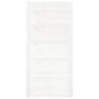 Puerta de granero madera maciza pino blanca 100x1,8x204,5 cm de , Puertas - Ref: Foro24-824624, Precio: 132,24 €, Descuento: ...