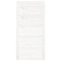 Puerta de granero madera maciza pino blanca 100x1,8x204,5 cm de , Puertas - Ref: Foro24-824624, Precio: 132,24 €, Descuento: ...