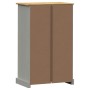 Zapatero VIGO madera maciza de pino gris 60x35x96 cm by , Shoe racks and shoe organizers - Ref: Foro24-353168, Price: 139,88 ...