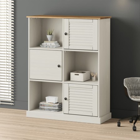 Librería VIGO madera maciza de pino blanco 90x35x114,5 cm | Foro24.es | Tu tienda online para hogar, jardín y más Foro24.es