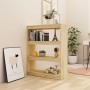 Estantería/divisor de espacios madera maciza pino 100x30x103 cm by , Bookcases and shelves - Ref: Foro24-808213, Price: 69,96...