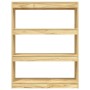 Estantería/divisor de espacios madera maciza pino 100x30x103 cm by , Bookcases and shelves - Ref: Foro24-808213, Price: 69,96...