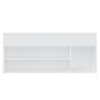 Banco zapatero de madera contrachapada blanco 105x30x45 cm von , Schuhregale und Schuhorganisatoren - Ref: Foro24-808756, Pre...